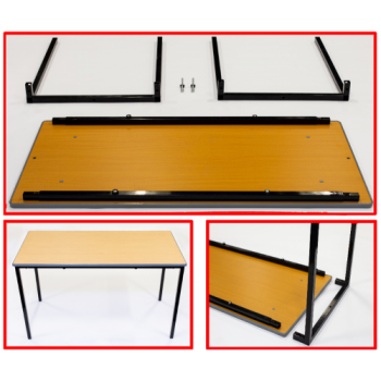 Self Assembly Cast PU Edge Tables Self Assembly Cast PU Edge Tables
